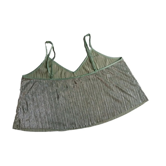 Victoria's Secret Silky Slinkie Textured Lingerie Blue Mint Green Adjustable... - Picture 8 of 8